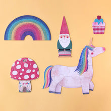 Lade das Bild in den Galerie-Viewer, Puzzle &quot;Happy Birthday Unicorn&quot; von londji - ab 3 Jahren
