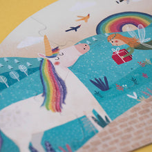 Lade das Bild in den Galerie-Viewer, Puzzle &quot;Happy Birthday Unicorn&quot; von londji - ab 3 Jahren
