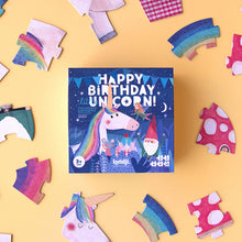 Lade das Bild in den Galerie-Viewer, Puzzle &quot;Happy Birthday Unicorn&quot; von londji - ab 3 Jahren
