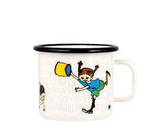Lade das Bild in den Galerie-Viewer, Pippi Langstrumpf Emaillebecher / Tasse 250 ml
