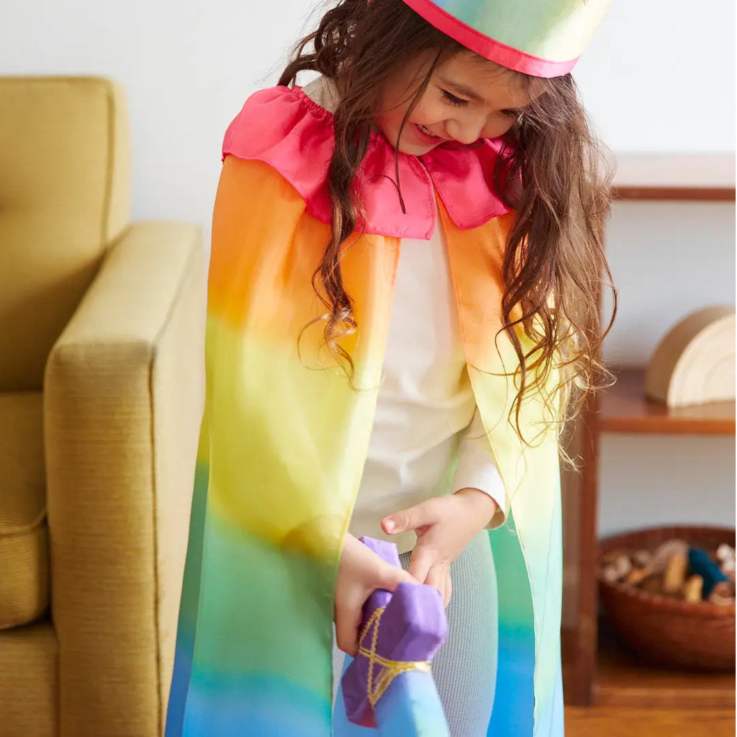 Regenbogen Umhang Sarah’s Silks